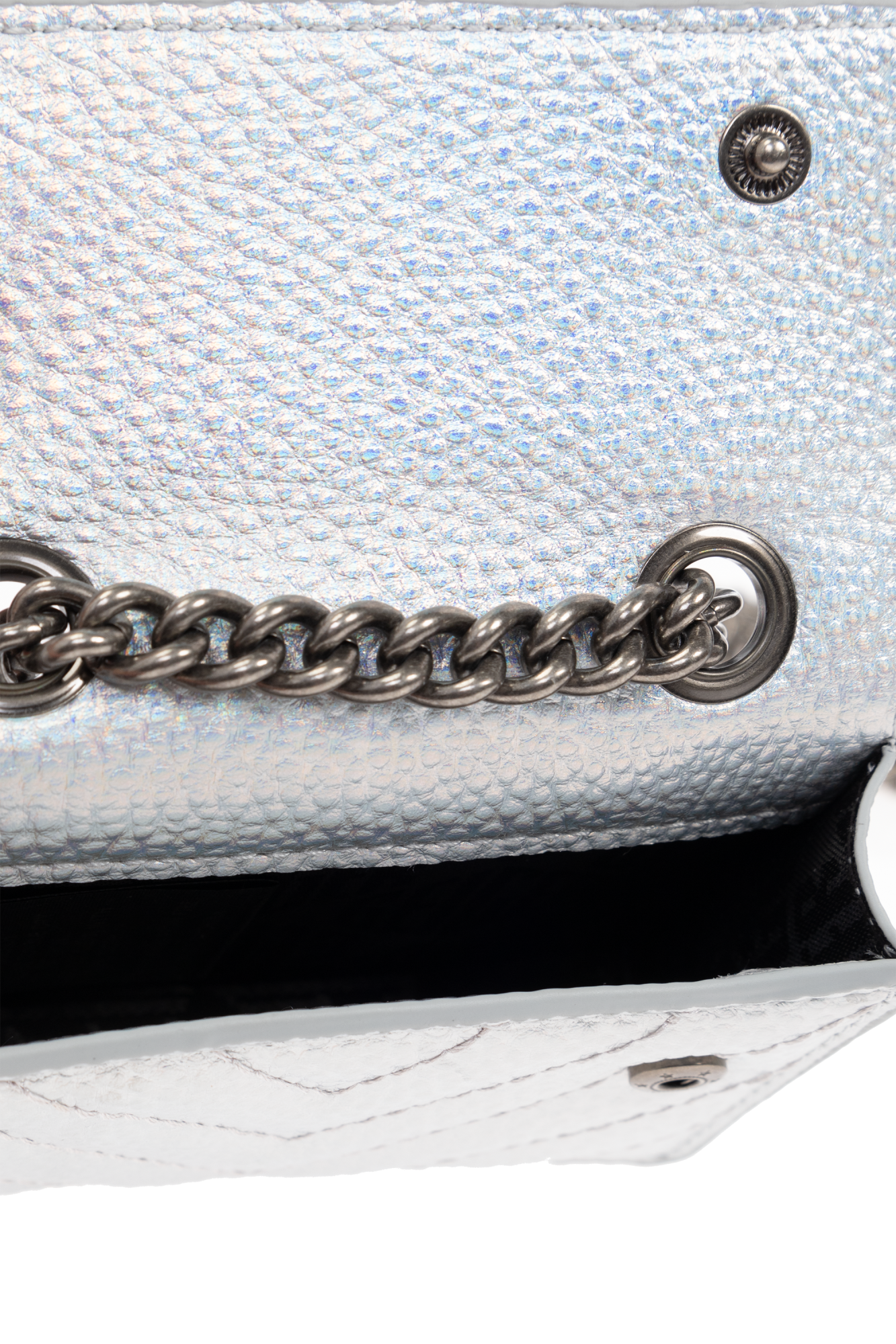Wallet shoulder bag／silver Kurt Geiger Shoulder bag `Kensington Micro` | Women's Bags